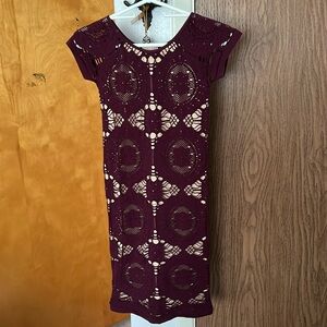 Sexy lampoon lace dress